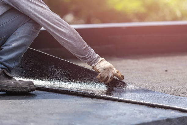 Professional Foundation Crack Repair technician working in Augusta, MI